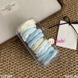  Hộp 10 Cột Tóc Nhiều Màu Xinh Xắn 