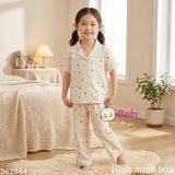  Bộ Pijama Tay Ngắn Quần Dài Nhiều Họa TIết M1 (25-58kg) 