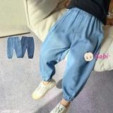  QUẦN JEAN GIẤY BO ỐNG BÉ TRAI 