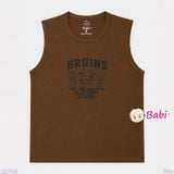  Áo Ba Lỗ Bé Trai Cotton Mát Mẻ Hè Bruins (27–65kg) 