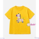  Áo Thun Tay Ngắn Hình Ngựa M5 (26-75kg) 