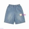 Quần Short Jeans Bé Gái Thêu Tim M2 (23-40kg)