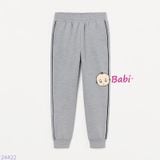  Quần Jogger Trẻ Em  Hình STITCH Áo Đỏ Có Viền (23kg - 65kg) 