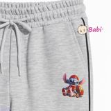  Quần Jogger Trẻ Em  Hình STITCH Ôm Bóng Có Viền (23kg - 65kg) 
