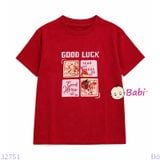  Áo Thun Tay Ngắn Hình Ngựa M3 (26-75kg) 