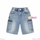  Quần Jeans Lửng Túi Hộp Bé Trai 847 (36-49kg) 