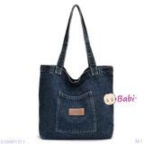  TÚI TOTE DENIM CHO NỮ 