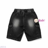  Quần Jeans Lửng Túi Hộp Bé Trai 847 (36-49kg) 