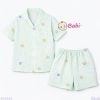  Bộ Pijama Tay Ngắn Quần Đùi Họa Tiết M3 (25-58kg) 