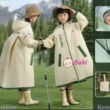  Áo Mưa Cao Cấp Phối Màu Dễ Thương (110-165cm) 