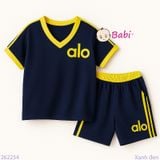  Bộ Thể Thao Trẻ Em Màu Trơn Năng Động (23-58kg) 