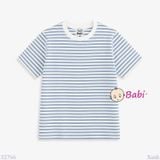  Áo Thun Cotton Bé Gái, Bé Trai Sọc Ngang (26-70Kg) 
