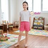 M1 Quần Short Thun Cotton Bé Gái (26-60kg) 
