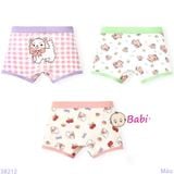  Set 3 Quần Chip Đùi Họa Tiết Xinh Xắn (23-42kg) 
