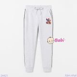  Quần Jogger Trẻ Em  Hình STITCH Ôm Bóng Có Viền (23kg - 65kg) 