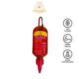  Móc khóa tương ớt siêu cay Love & Spice CAY THẤY MẸ (cấp độ 6) lên men tự nhiên từ ớt Vietnam Reaper chai 80g 