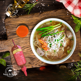  Móc khóa tương ớt siêu cay Love & Spice CAY AIYA! lên men tự nhiên từ ớt Red Habanero chai 80g 