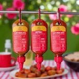  Set 3 móc khóa tương ớt siêu cay Love & Spice 3 cấp độ - CAY QUÁ ĐÃ x CAY AIYA! x CAY NHƯ QUỶ chai 80g x 3 