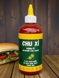  Set 4 chai tương ớt ít cay ngon nhiều LOVE & SPICE - CHUXI + SAIGON SAUCE + HANOI SAUCE + HUE SAUCE CHAI 290 X 4 