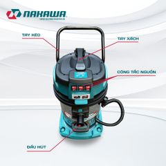 Máy hút bụi công nghiệp NAKAWA NK-VC5180