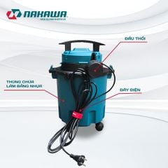 Máy hút bụi công nghiệp NAKAWA NK-VC1715