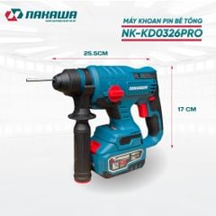 Máy khoan pin bê tông NAKAWA NK-KD0326PRO