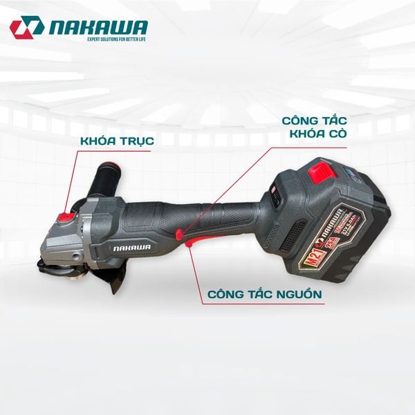 Máy mài góc pin NAKAWA NK-B100PRO