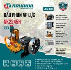 Đầu phun áp lực NAKAWA NK2245H