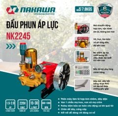 Đầu phun áp lực NAKAWA NK2245