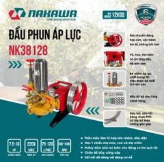 Đầu phun áp lực NAKAWA NK38128
