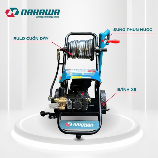 Máy phun áp lực cao công nghiệp Nakawa NK-HPC2900PLUS