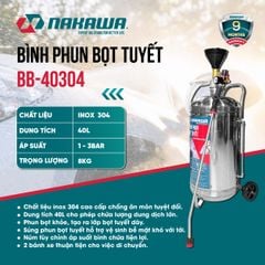 Bình phun bọt tuyết NAKAWA BB-40304