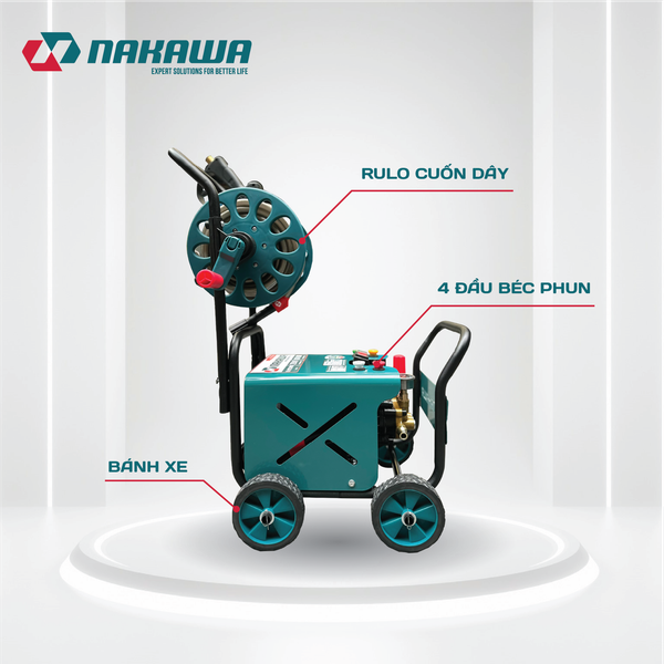 Máy phun áp lực NAKAWA NK-CW34PRO