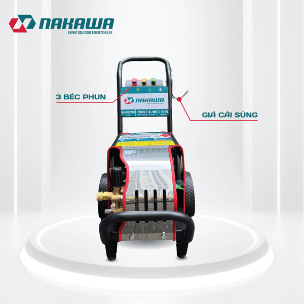 Máy phun áp lực cao công nghiệp Nakawa NK-HPC2800