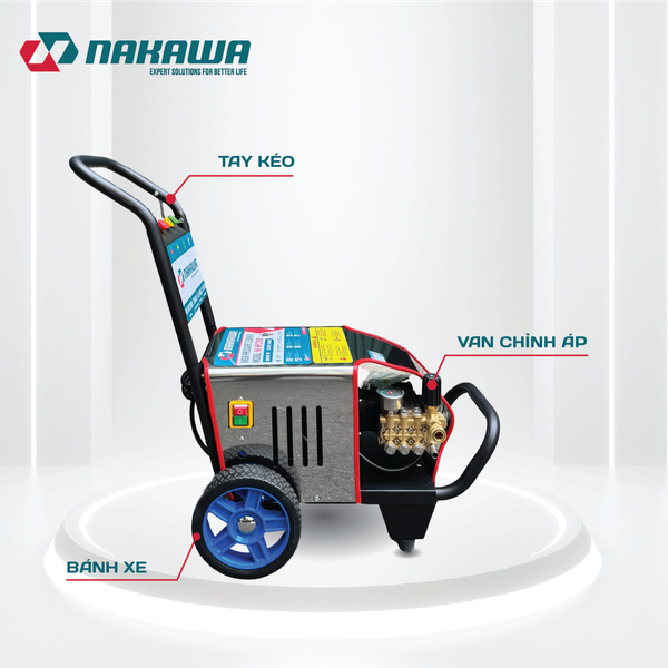 Máy phun áp lực cao công nghiệp Nakawa NK-HPC2800