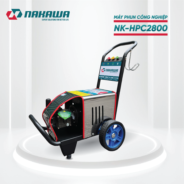 Máy phun áp lực cao công nghiệp Nakawa NK-HPC2800