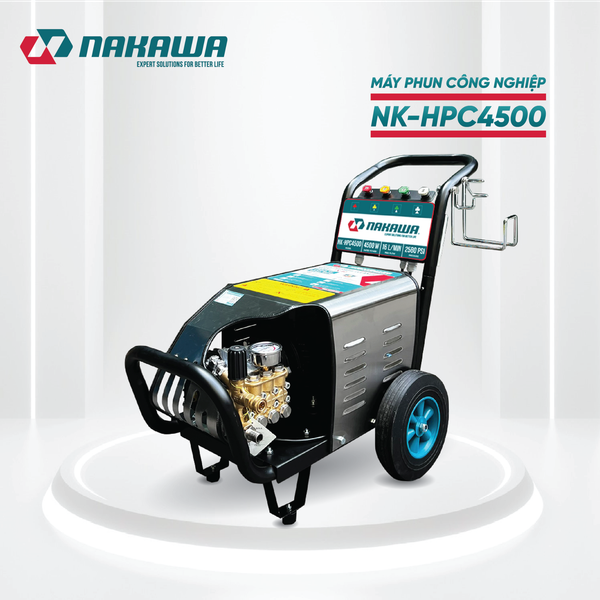 Máy phun áp lực cao công nghiệp Nakawa NK-HPC4500
