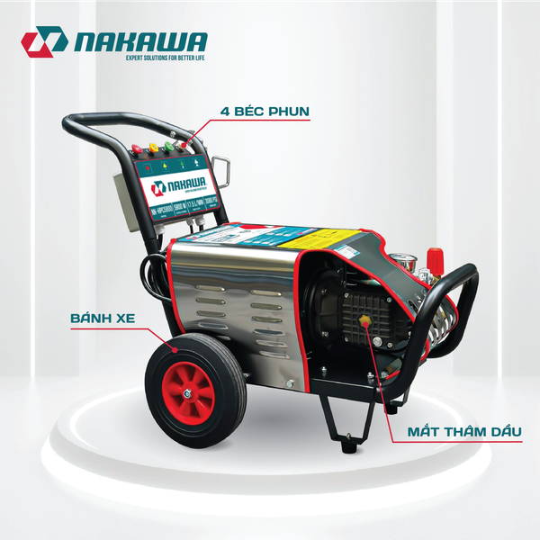 Máy phun áp lực cao công nghiệp Nakawa NK-HPC5800