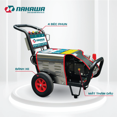 Máy phun áp lực cao công nghiệp Nakawa NK-HPC5800