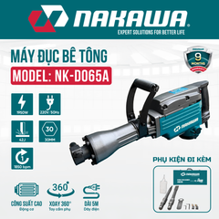 Máy đục bê tông NAKAWA NK-D065A