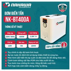 Máy bơm biến tần NK-BT400A