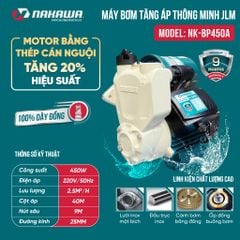 Máy bơm tăng áp thông minh NK-JLM450A
