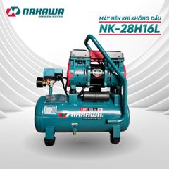 Máy nén khí không dầu, tốc nhanh, siêu êm NK-28H16L - 16 lít