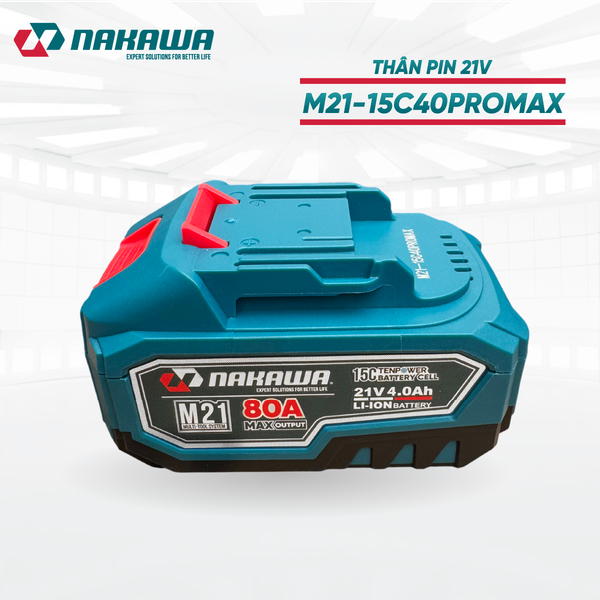 Pin 21V 4.0Ah NAKAWA M21-15C40PROMAX