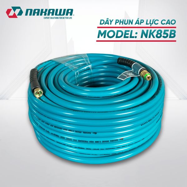 Dây phun áp lực cao NAKAWA NK85B (các kích thước 10, 15, 20, 50m)