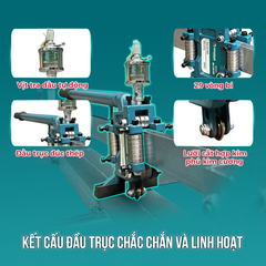 MÁY CẮT GẠCH BÀN ĐẨY TAY NAKAWA NK-TC1000PLUS
