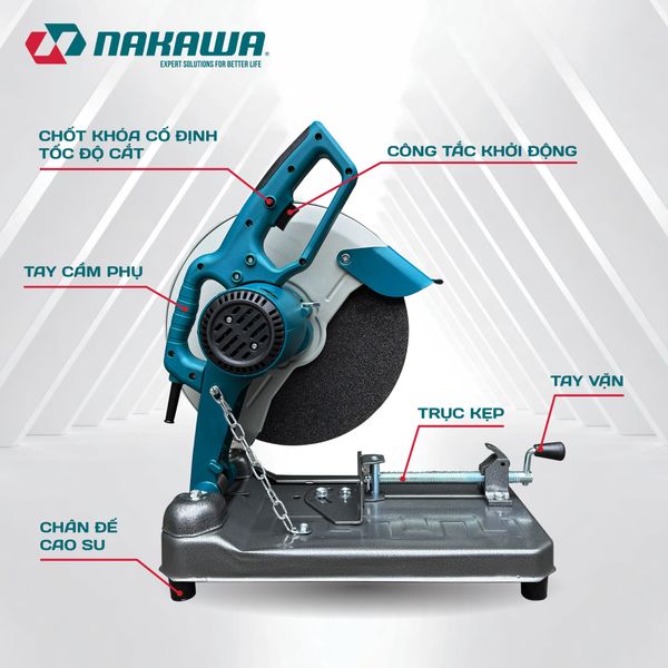 Máy cắt sắt NAKAWA NK-CM355