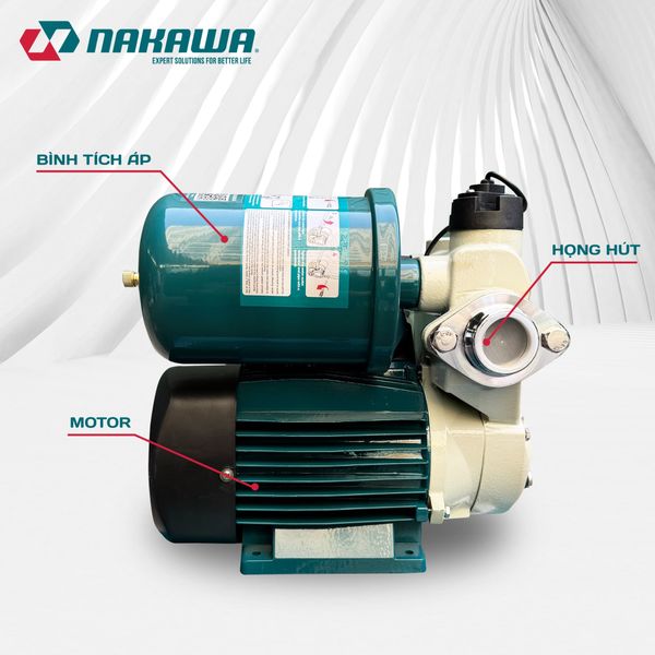 Máy bơm tăng áp thông minh NK-BP250A