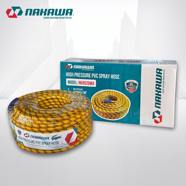 Dây phun áp lực cao NAKAWA NK85WA (các kích thước 10, 15, 20, 50m)