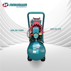 Máy nén khí không dầu, tốc nhanh, siêu êm NK-28H16L - 16 lít